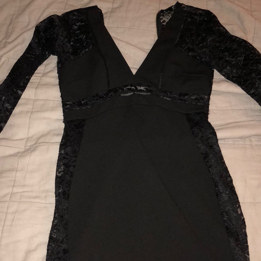 black dress